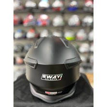 Sway Sw 726 x Tokyo Siyah Motosiklet Kask