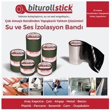 Bituroll Stick 1 mm 15 cm Yeşil 10MT. - Yapışkanlı Su Yalıtımı ve Ses Yalıtım Bandı