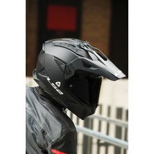 LS2 Pıoner 2 Mat Siyah Kask