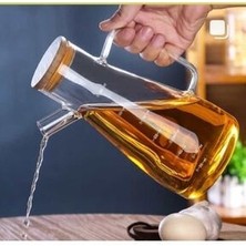 900 ml Cam Yağlık Borosilikat Isıya Dayanıklı Yağdanlık Sürahi