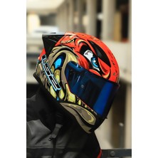 Rapıd 2 Race Spox Kırmızı-Gri Kask