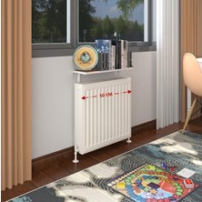 Kenzlife petek üstü raf dresuar golden boy cvz 050*24 tekli kitaplık duvar rafı 050 cm uzunluk