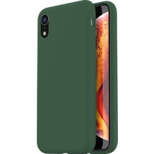 Piyasa Sepeti Apple iPhone XR İnce Mat Silikon Kılıf Haki