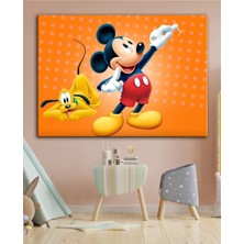 Tosbart Mickey Mouse Çocuk Odası Tabloları