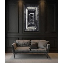 Tosbart 3 Boyutlu Girdap Tasarım Kanvas Tablo