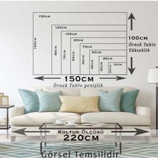 Tosbart Soyut Manzara Deniz Yelkenli Duvar Kanvas Tablo Tablosu