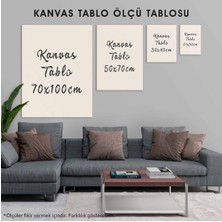 Tosbart Soyut Manzara Deniz Yelkenli Duvar Kanvas Tablo Tablosu