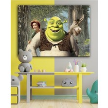 Tosbart Shrek Çocuk Odası Tabloları