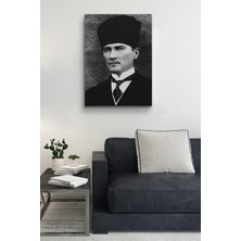 Tosbart Atatürk Kanvas Tablo Dekoratif Atatürk Portre Tablo 100