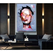 Tosbart Faces Dekoratif Kanvas Tablo