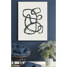 Tosbart Kanvas Tablo Resim Soyut Modern Dekoratif Duvar Tablosu