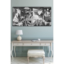 Tosbart Pablo Picasso Guernica Kanvas Tablo Dev Boy (120 X 60 Cm )
