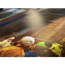 Tosbart Dekoratif Tablonuz Dekoratif Modern Şık Çiçek Kanvas Tablo Dikey E1
