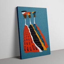 Tosbart 3'Lü Set Kanvas Duvar Tablosu Canvas Tablo Boho Klasik Modern Eu 211