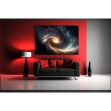 Tosbart Uzay Ve Galaxy Kanvas Tablo