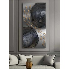 Tosbart Balıklar Kanvas Tablo Salon Oturma Yatak Odası Ofis Antre Cafe Için Duvar Dekoru