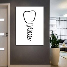 Tosbart Ağız Ve Diş Sağlığı Polikliniği Tabloları Dekoratif Diş, Dsc-171b