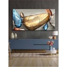 Tosbart Renkli Çakıl Taşları Kanvas Tablo Salon Oturma Yatak Odası Ofis Cafe Için Duvar Dekoru