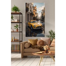 Tosbart Ferrarı250 Klasik Araba Hd Kanvas Tablo/0008-E