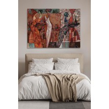 Tosbart Dedikodu-Kanvas Tablo Salon Oturma Yatak Odası Ofis Antre Cafe Için Duvar Dekoru