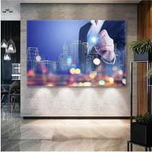 Tosbart Emlak Ev Real Estate Şehir Planlaması Inşaat Mühendisliği Kanvas Tablo