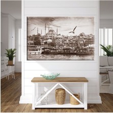 Tosbart Istanbul Manzara Resimli Duvar Dekorasyon Kanvas Tablo