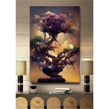 Tosbart 3 Boyutlu Tropikal Doğa Manzara Temalı Kanvas Tablo