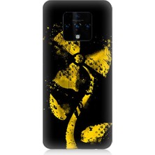 Teknomeg Tecno Camon 16 Uyumlu Rüzgar Gülü  Desenli Silikon Kılıf