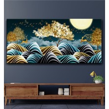 Tosbart Sürreal Doğanın Tasarımı Kanvas Tablo