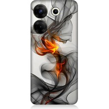 Teknomeg Tecno Camon 20 Pro 4g Uyumlu Basketbol Potası  Desenli Silikon Kılıf