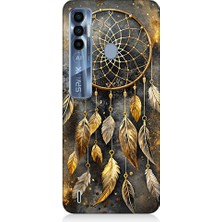 Teknomeg Tecno Spark 7 Pro Uyumlu Rüya Kapanı  Desenli Silikon Kılıf