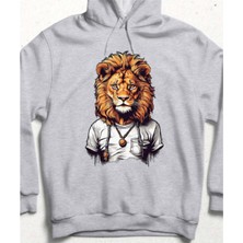 Hena Krallara Layık Sweatshirt Koyu Gri