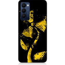 Teknomeg Tecno Camon 18 Uyumlu Rüzgar Gülü  Desenli Silikon Kılıf