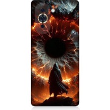 Teknomeg Tecno Nova 10 Se Uyumlu Ateş Çemberi  Desenli Silikon Kılıf