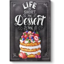 Tosbart Meyveli Tatlı Tablosu