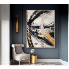 Tosbart Yağlı Boya Görünümlü Soyut Tablo