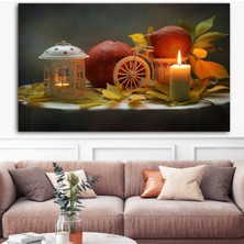 Tosbart Lüks Kanvas Trend Romantik Mum