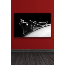 Tosbart Nü Kadın 1-Kanvas Tablo Salon Oturma Yatak Odası Ofis Antre Cafe Için Duvar Dekoru