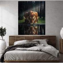 Tosbart Dekoratif Tiger Kanvas Tablo