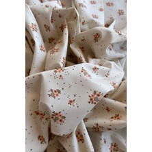 Çıtır Çiçek Desenli Pamuk Poplin Kumaş / Dry 136