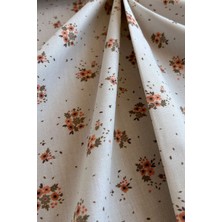 Çıtır Çiçek Desenli Pamuk Poplin Kumaş / Dry 136
