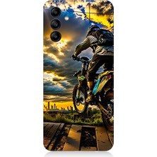 Teknomeg Samsung Galaxy M34 Uyumlu Para Grafiti  Desenli Silikon Kılıf