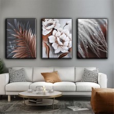 Tosbart Dekoratif Tablonuz Dekoratif Şık Modern Kanvas Tablo Kombin H38