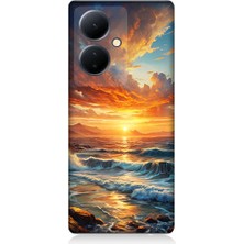 Teknomeg Vivo V29 Lite Uyumlu Komik Posterler  Desenli Silikon Kılıf