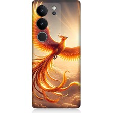 Teknomeg Vivo V29 5g Uyumlu Anka Kuşu  Desenli Silikon Kılıf