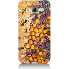 Teknomeg Samsung Galaxy J7 Uyumlu Bal Peteği  Desenli Silikon Kılıf