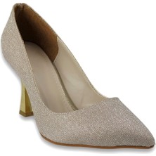 Beety 502 24KA Kadın Abiye Ayakkabı Altın