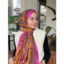 Loryan Scarf Fuşya Loryan Scarf Diamond Mabel Şal