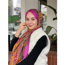 Loryan Scarf Fuşya Loryan Scarf Diamond Mabel Şal