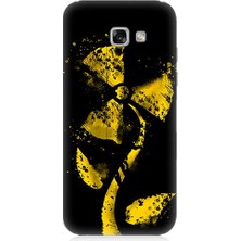 Teknomeg Samsung Galaxy A7 2017 Uyumlu Rüzgar Gülü  Desenli Silikon Kılıf